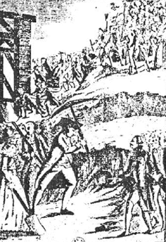 Louis's acceptance of Mirabeau's proposed constitutional monarchy