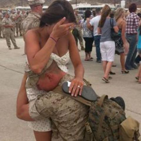 Ryan says goodby to his family