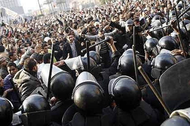 Protesters demanded president to resign immediately