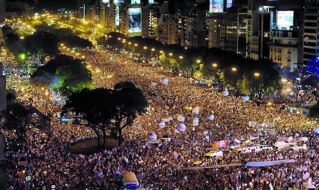 Cristina tomó nota del 8N "de forma tácita, un poco más oblicua"