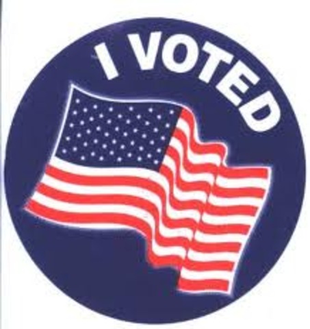 Voté por primera vez