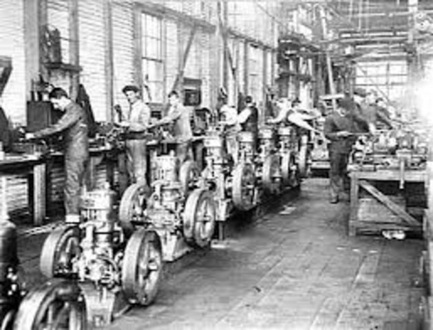 More immigrants were employed in factories