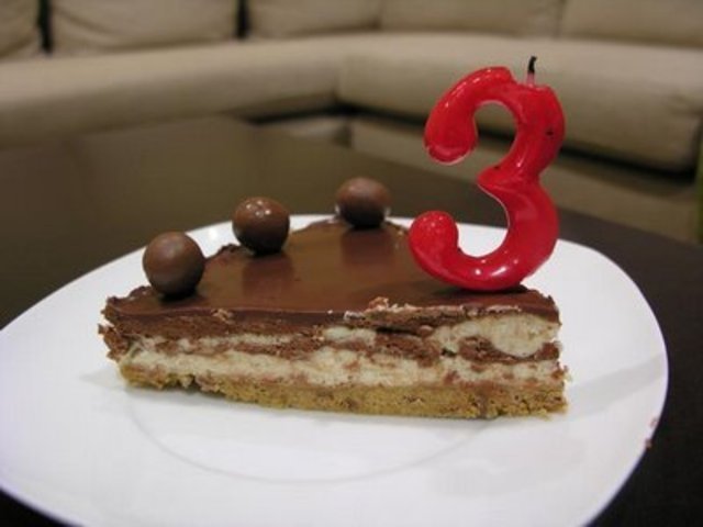 Mi tercer cumpleaños.