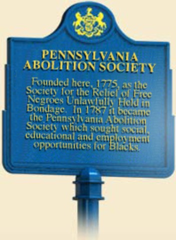 Founding of the Pennsylvania Abolition Society