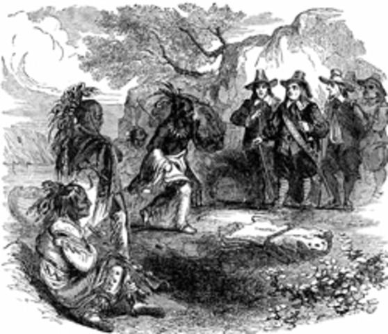 A horse back postal service