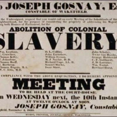 Timeline: Changing Ideologies/Belief Systems during the Abolition Period