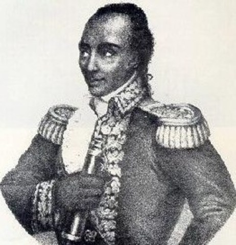 Toussaint Louverture becomes free