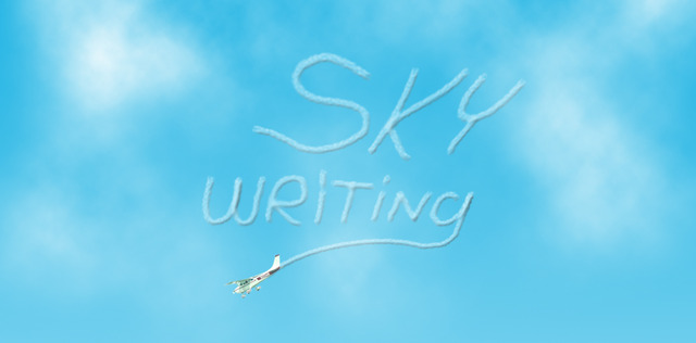 First Sky Writing Display