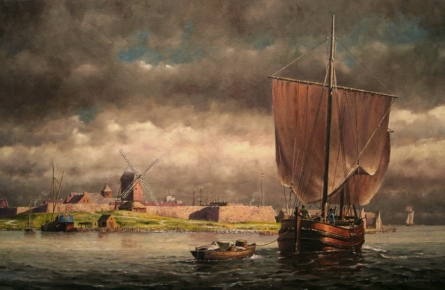 The Dutch built a fort