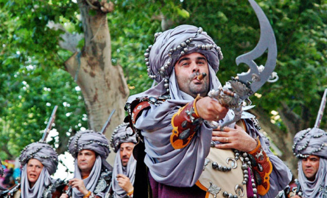 Los moros invadió Espana