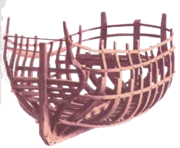 grandes barcos de madera