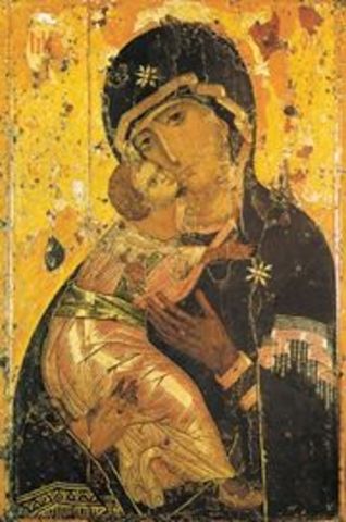 Virgin Theotokos and Child