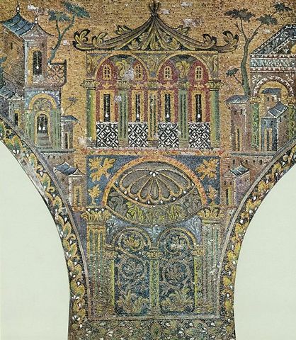 Mosaic at the Great Mosque of Damascus