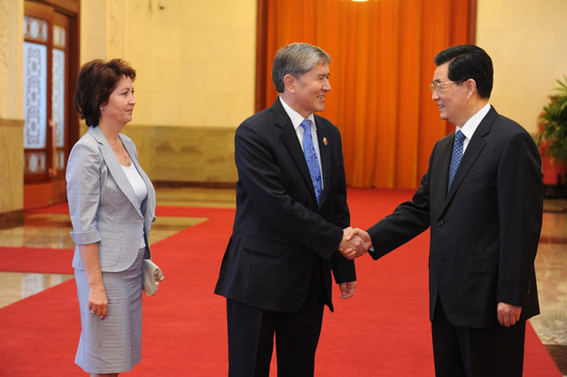 Встреча с председателем КНР Ху Цзиньтао