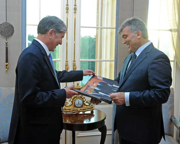 Встреча с президентом Турции