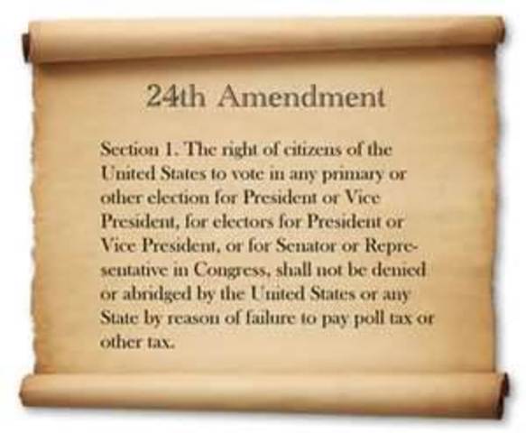 Amendments - 24th