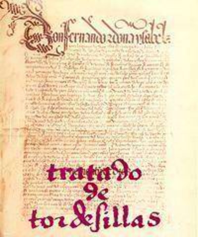 El Tratado de Tordesilla