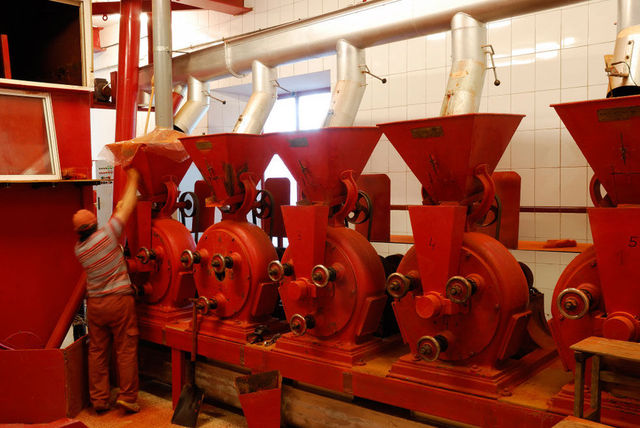 Visita al molino de pimenton.