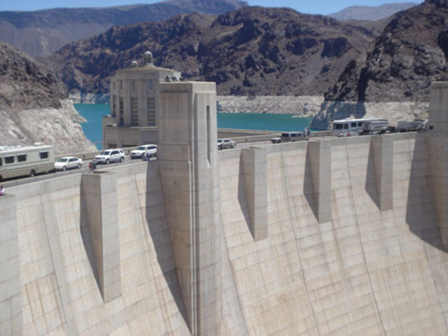 Hoover Dam is dedicated by President Roosevelt.