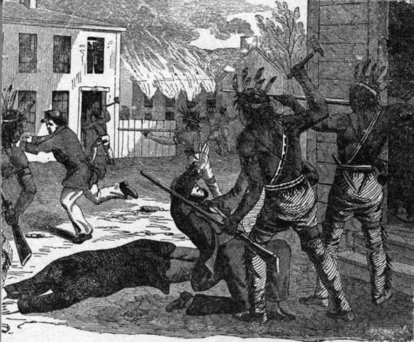 Kiowa and Comanches raid Young County, Texas