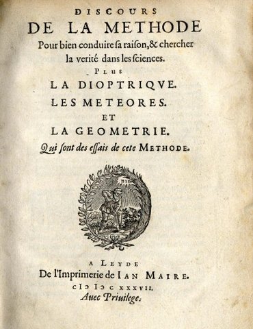 Rene Descartes: Optics, Meteorology, and Geometry