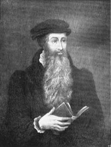 John Knox publicly professed the Protestant faith