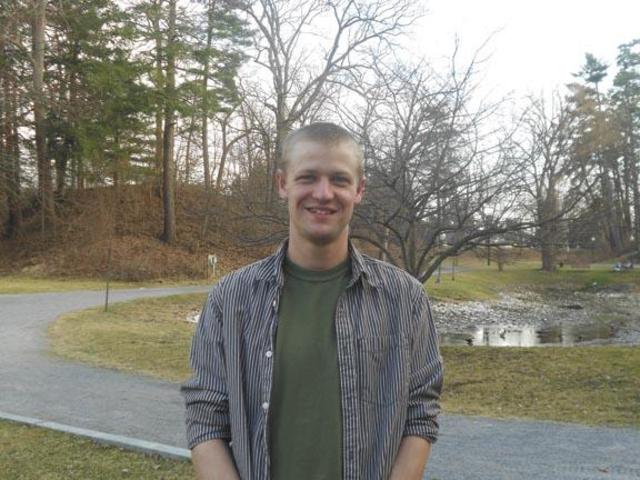 Ryan meets a friend.