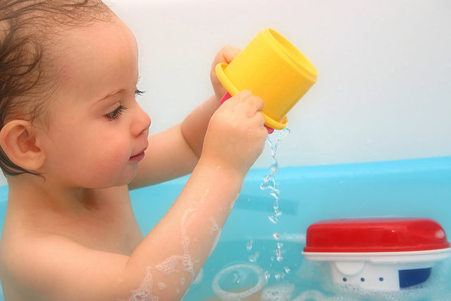 Mi primer baño sola