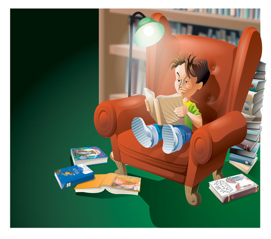 Comienzo a leer las primeras palabras en un texto