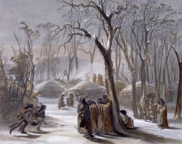 Winter Among the Mandan