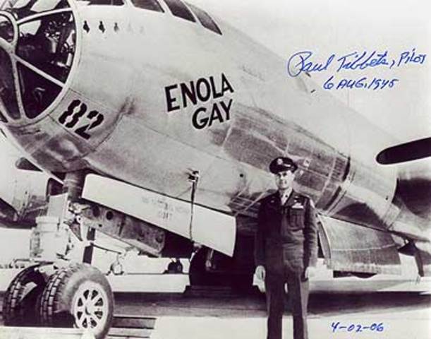 Enola Gay Drops the Bomb