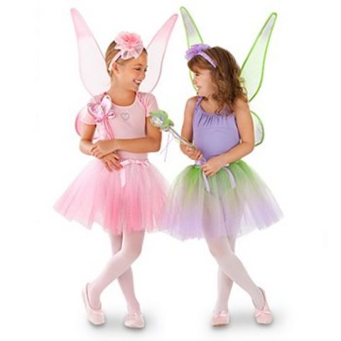 Me disfracé de hada.