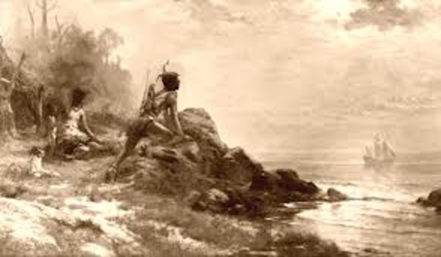 Henry Hudson discovers the Newwark Bay
