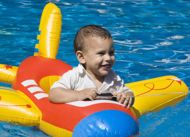 ¡Estoy aprendiendo a nadar!