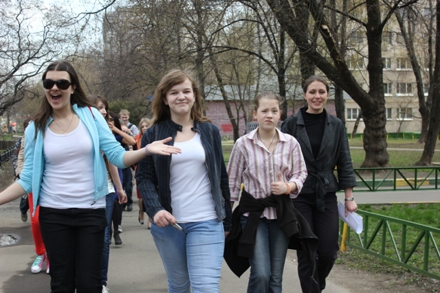 начало похода в зоопарк