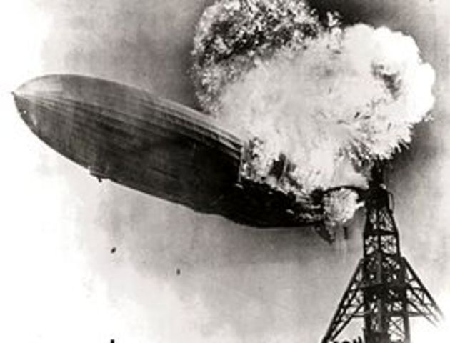Hindenburg Cathes fire