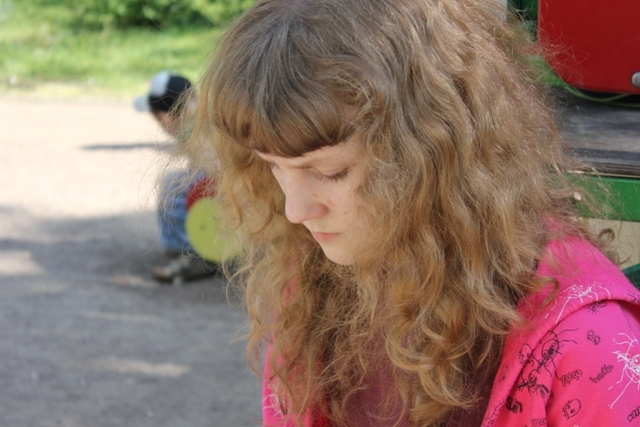 Яна после практики