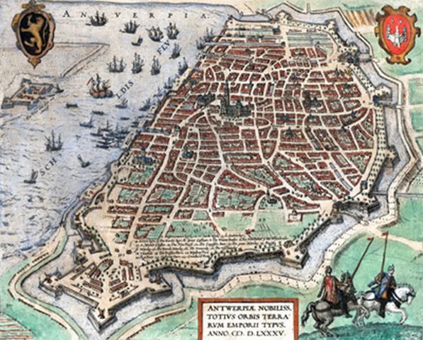 Spaanse troepen heroveren Antwerpen