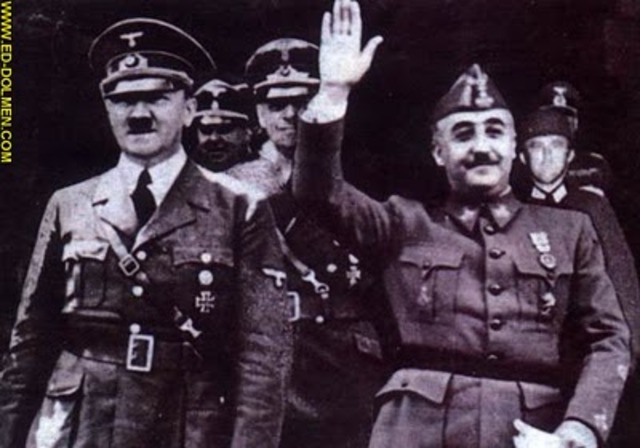 Hitler se reúne Franco