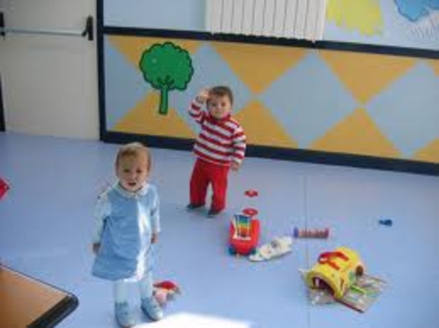 MI PRIMER DÍA DE GUARDERÍA