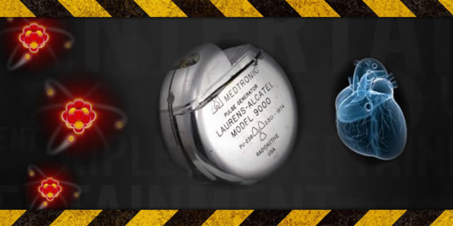 The first nuclear powered pacemaker is discovered