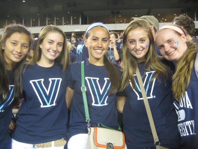 Asistí a mi primer evento deportivo Villanova