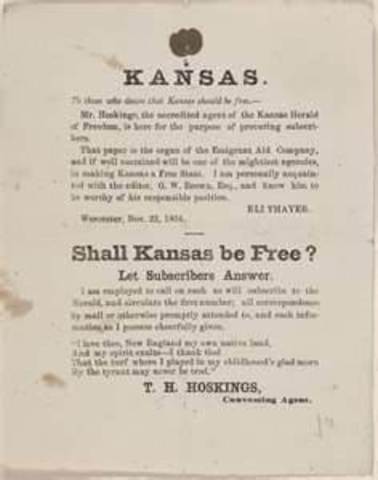 Kansas-Nebraska Act passed