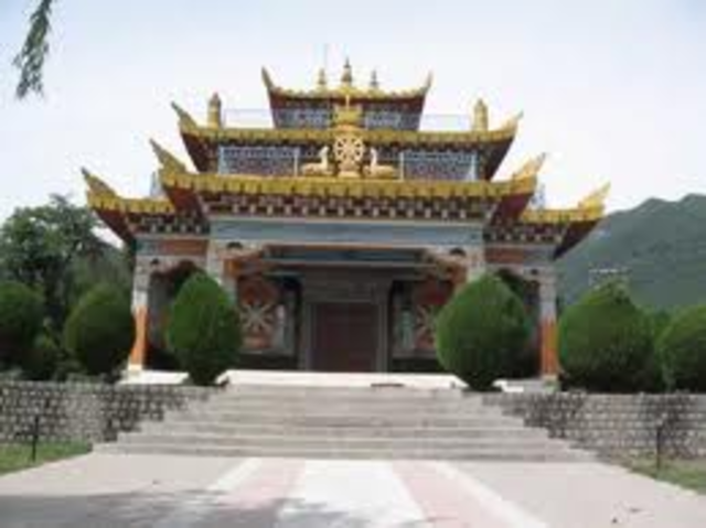 All Buddhist temples were destroyed
