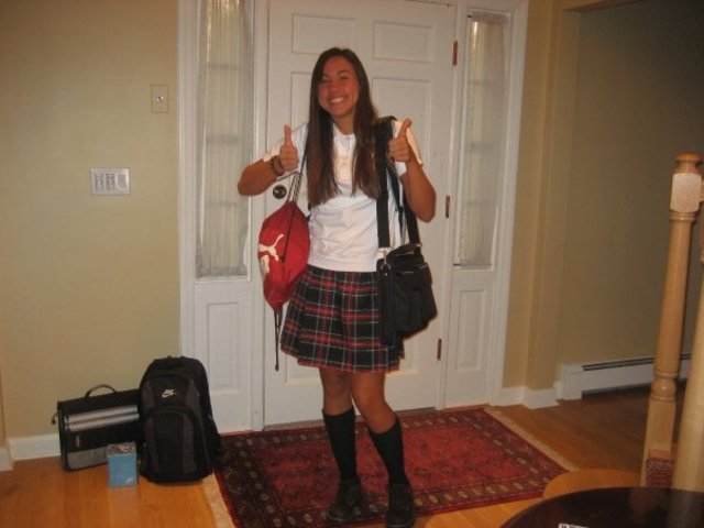 Mi primer día de escuela secundaria