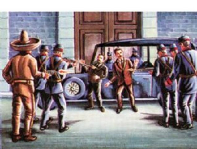 Termina la Decena Trágica con la traición de Huerta