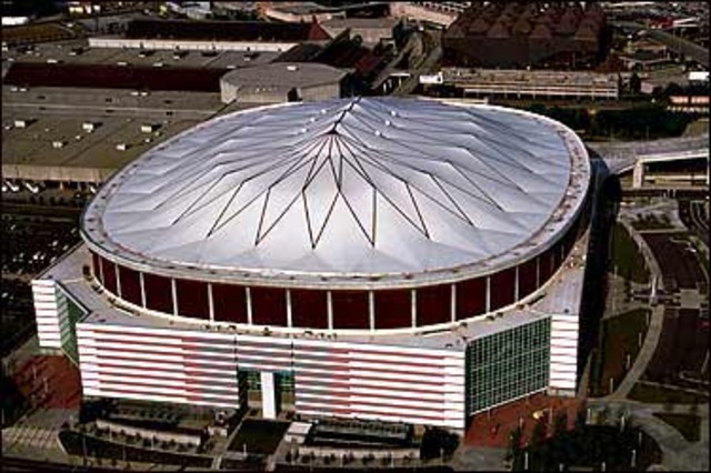 STARTED SECOND JOB at THE GEORGIA DOME