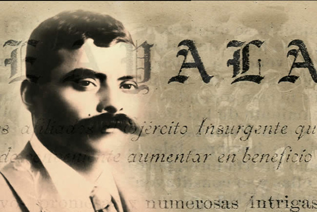 Zapata modifica el plan de Ayala