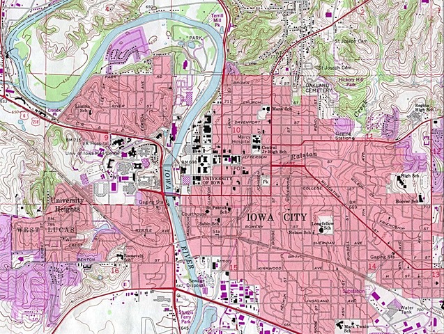 tornadoes in lowa city, lowa