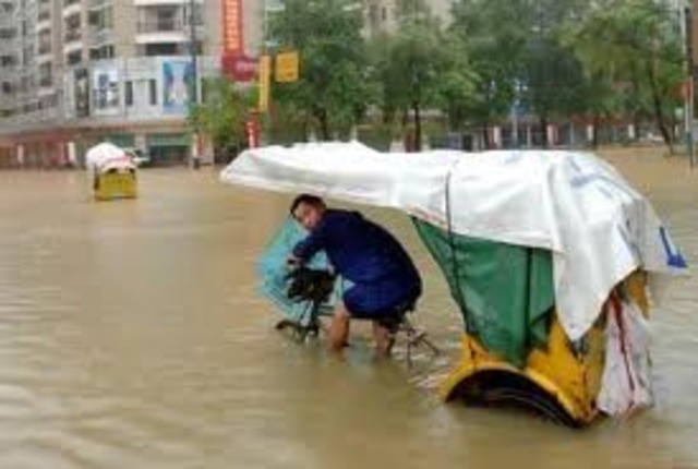 La Chine sous les eaux